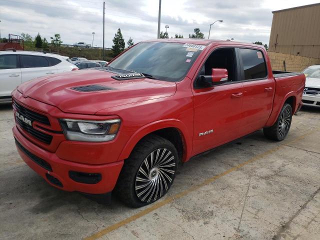 1C6SRFJT2LN300048 - 2020 RAM 1500 LARAMIE RED photo 1