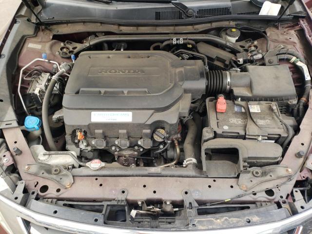 5J6TF2H53EL000744 - 2014 HONDA CROSSTOUR EXL Tünd qırmızı foto 11