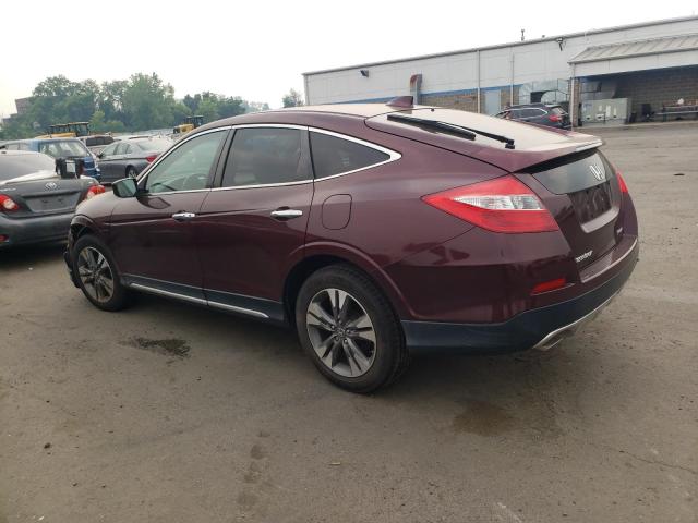 5J6TF2H53EL000744 - 2014 HONDA CROSSTOUR EXL MAROON photo 2