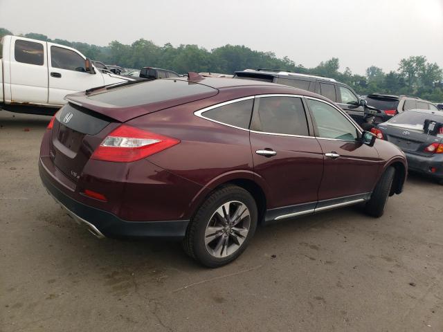 5J6TF2H53EL000744 - 2014 HONDA CROSSTOUR EXL MAROON photo 3