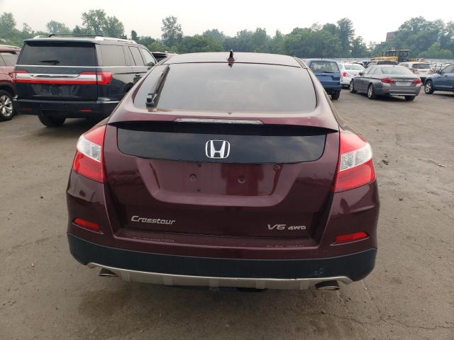 5J6TF2H53EL000744 - 2014 HONDA CROSSTOUR EXL Tünd qırmızı foto 6
