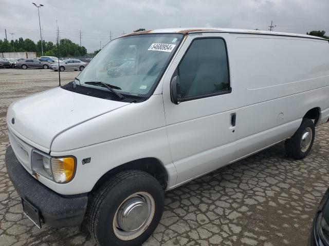 1FTNE24L92HA32957 - 2002 FORD ECONOLINE E250 VAN WHITE photo 9