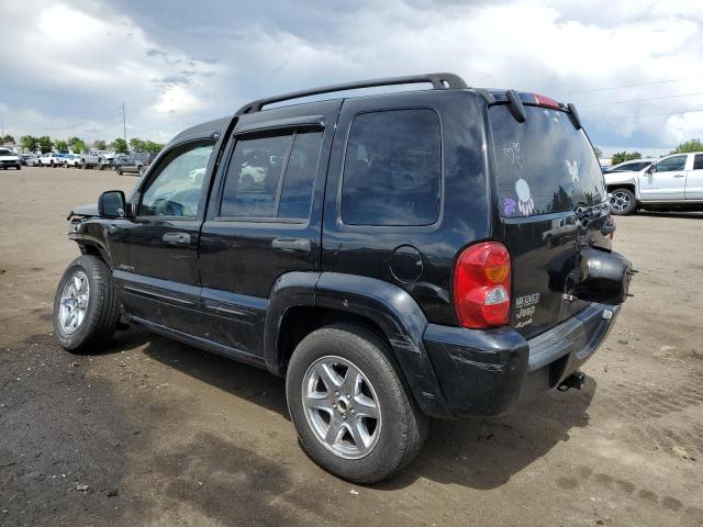 1J8GL58K94W289187 - 2004 JEEP LIBERTY LIMITED BLACK photo 2