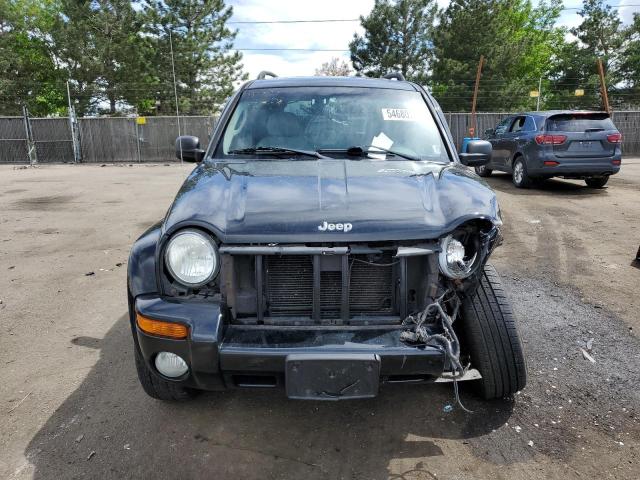 1J8GL58K94W289187 - 2004 JEEP LIBERTY LIMITED BLACK photo 5