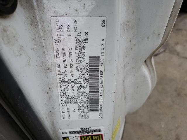 5TFTX4CN5FX064879 - 2015 TOYOTA TACOMA ACCESS CAB WHITE photo 12