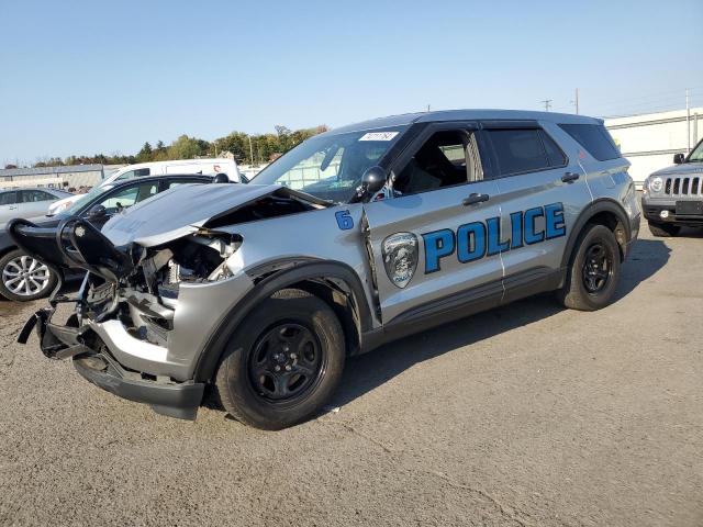 1FM5K8AC7NGC23217 - 2022 FORD EXPLORER POLICE INTERCEPTOR 银色 照片 1