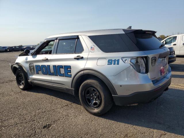 1FM5K8AC7NGC23217 - 2022 FORD EXPLORER POLICE INTERCEPTOR 银色 照片 2
