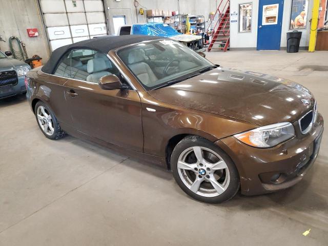 WBAUL7C54CVM82680 - 2012 BMW 128 I BROWN photo 4