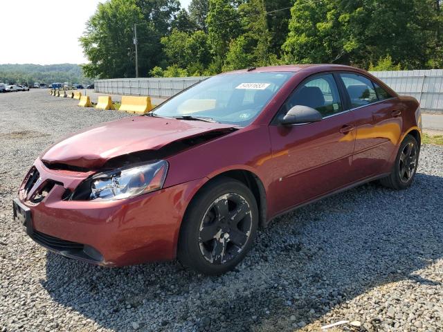 1G2ZG57B094132192 - 2009 PONTIAC G6 MAROON photo 1