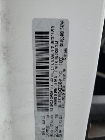 3C6TRVAG0GE134544 - 2016 RAM PROMASTER 1500 STANDARD WHITE photo 13