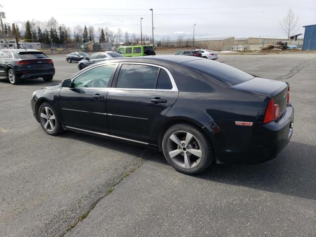1G1ZC5EU8BF345468 - 2011 CHEVROLET MALIBU 1LT BLACK photo 2