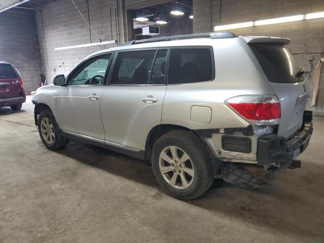 5TDBK3EH9CS114616 - 2012 TOYOTA HIGHLANDER BASE Серый фото 2