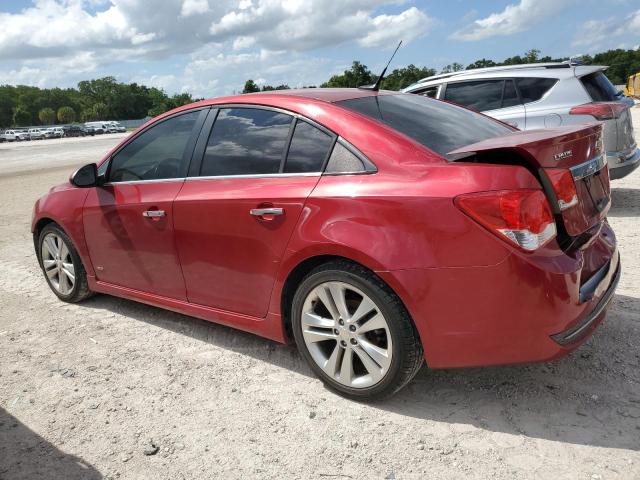 1G1PH5S93B7167228 - 2011 CHEVROLET CRUZE LTZ BURGUNDY photo 2