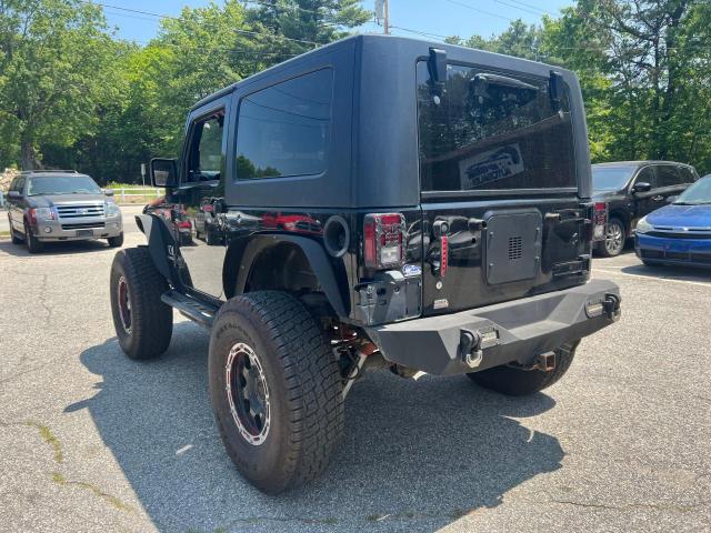 1J4FA24168L582227 - 2008 JEEP WRANGLER X BLACK photo 3
