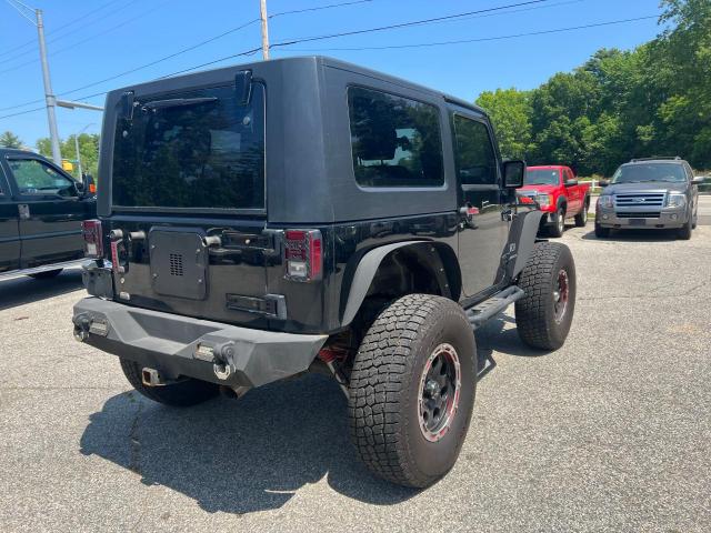 1J4FA24168L582227 - 2008 JEEP WRANGLER X BLACK photo 4