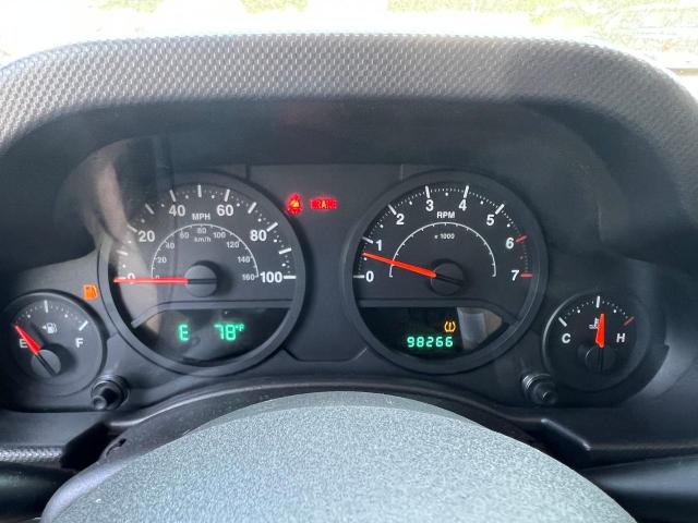 1J4FA24168L582227 - 2008 JEEP WRANGLER X BLACK photo 8