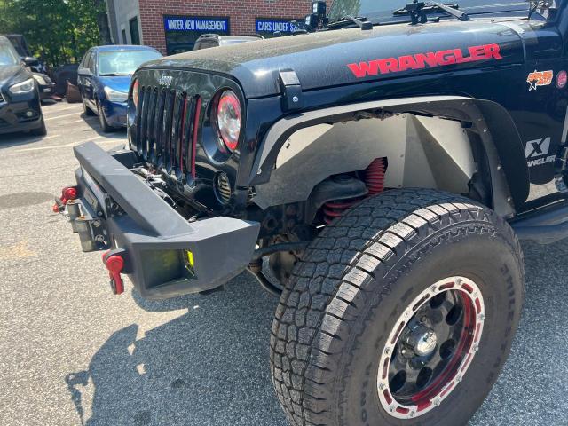 1J4FA24168L582227 - 2008 JEEP WRANGLER X BLACK photo 9