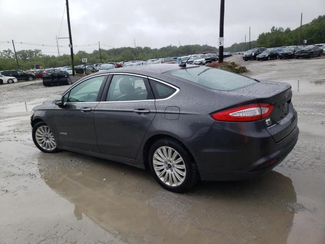 3FA6P0LU8GR286796 - 2016 FORD FUSION SE HYBRID GRAY photo 2