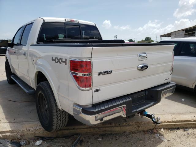 1FTFW1EF5CKE31096 - 2012 FORD F150 SUPERCREW WHITE photo 3