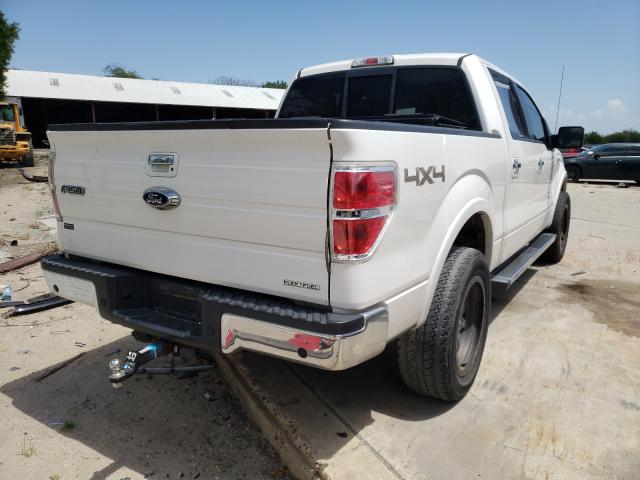 1FTFW1EF5CKE31096 - 2012 FORD F150 SUPERCREW WHITE photo 4