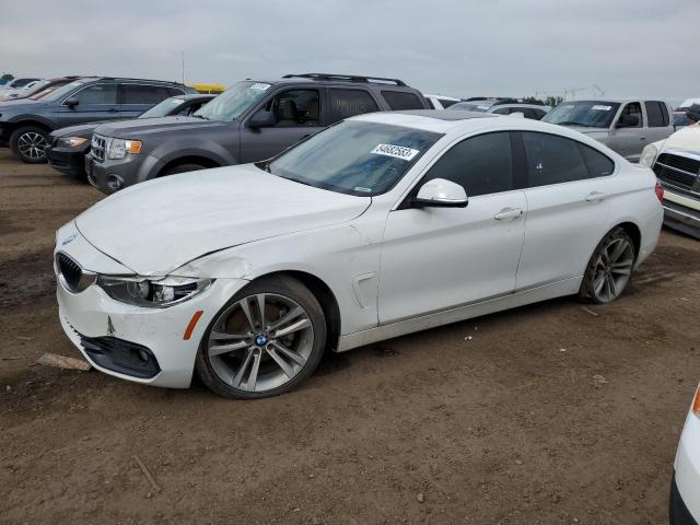 WBA4J1C57JBA29805 - 2018 BMW 430I GRAN COUPE WHITE photo 1