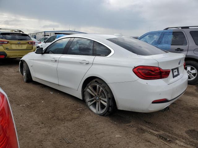 WBA4J1C57JBA29805 - 2018 BMW 430I GRAN COUPE WHITE photo 2