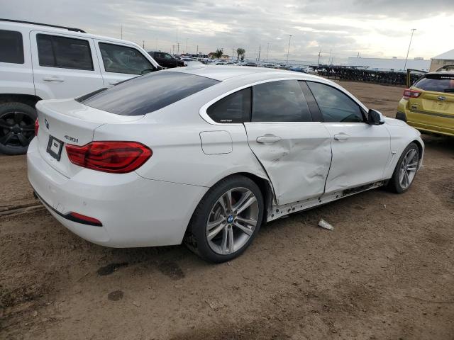 WBA4J1C57JBA29805 - 2018 BMW 430I GRAN COUPE WHITE photo 3