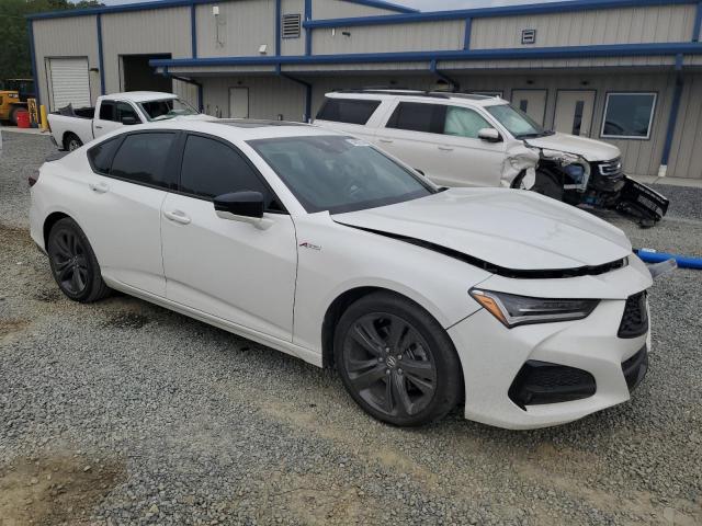 19UUB6F50MA010868 - 2021 ACURA TLX TECH A WHITE photo 4