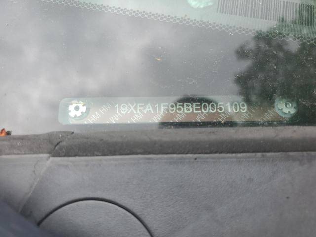 19XFA1F95BE005109 - 2011 HONDA CIVIC EXL Mavi foto 12