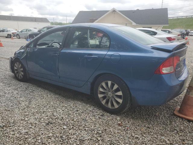 19XFA1F95BE005109 - 2011 HONDA CIVIC EXL Mavi foto 2