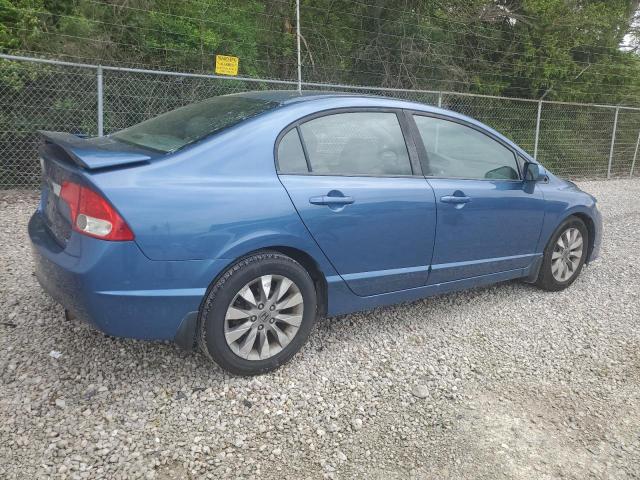 19XFA1F95BE005109 - 2011 HONDA CIVIC EXL Mavi foto 3