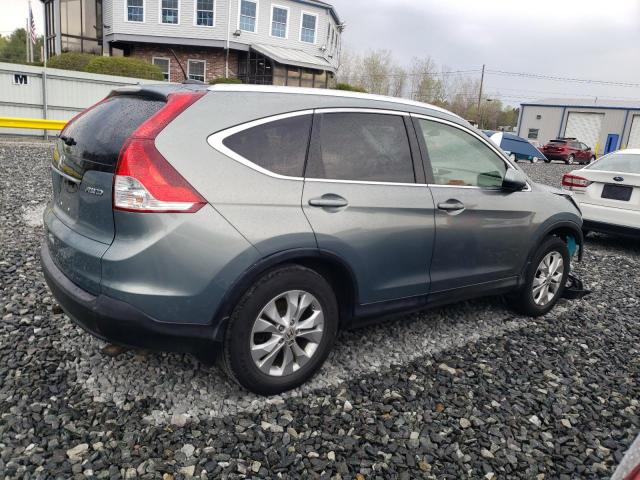 JHLRM4H77CC012902 - 2012 HONDA CR-V EXL 绿色 照片 3