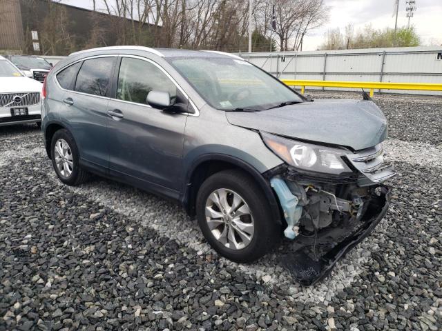 JHLRM4H77CC012902 - 2012 HONDA CR-V EXL 绿色 照片 4