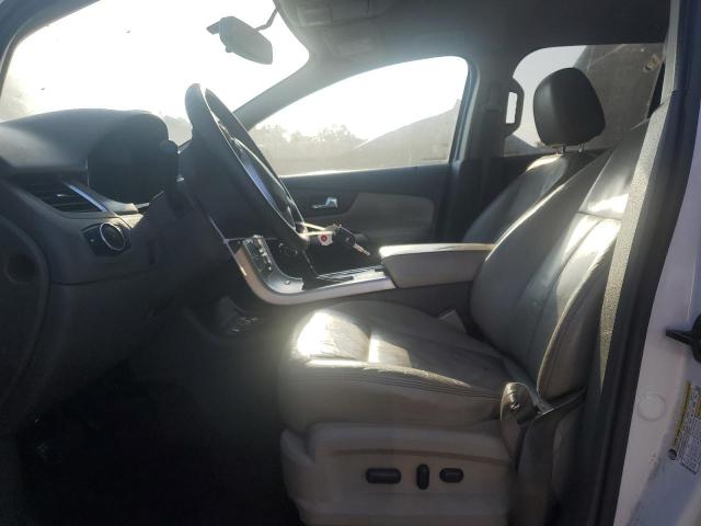 2FMDK3JC5DBB16400 - 2013 FORD EDGE SEL თეთრი ფოტო 7