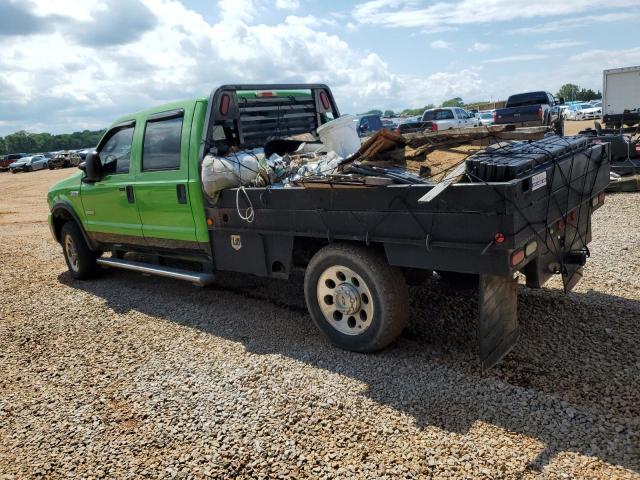 1FTWW31P65EC64713 - 2005 FORD F350 SRW SUPER DUTY GREEN photo 2