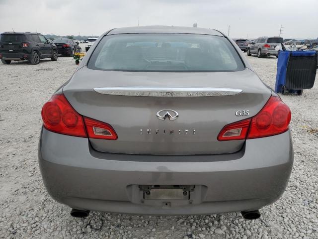 JNKBV61E07M712873 - 2007 INFINITI G35 GRAY photo 6