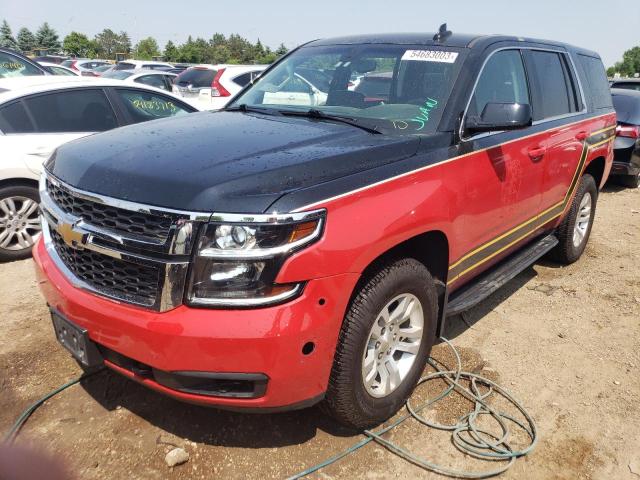 1GNSKFEC4KR357809 - 2019 CHEVROLET TAHOE SPECIAL RED photo 1