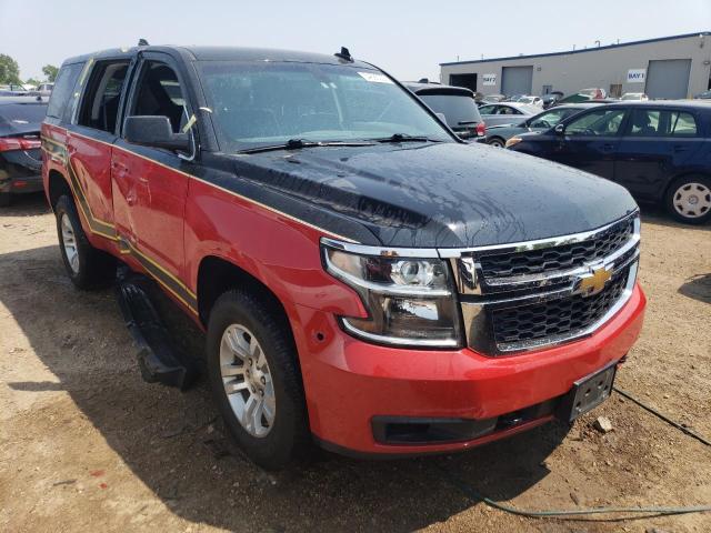 1GNSKFEC4KR357809 - 2019 CHEVROLET TAHOE SPECIAL RED photo 4