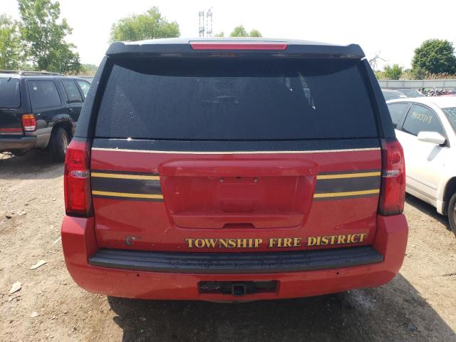 1GNSKFEC4KR357809 - 2019 CHEVROLET TAHOE SPECIAL RED photo 6