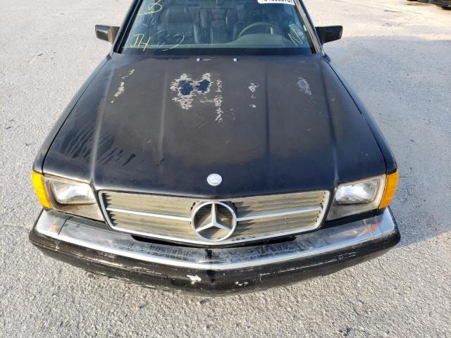 WDBCA43A1CB001087 - 1982 MERCEDES-BENZ 380 SEC BLACK photo 5