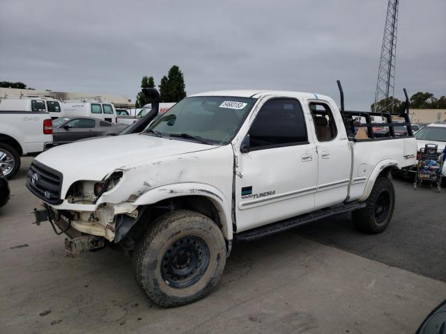 5TBBT48192S322455 - 2002 TOYOTA TUNDRA ACCESS CAB LIMITED WHITE photo 1