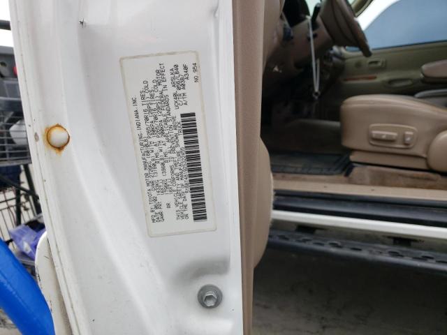 5TBBT48192S322455 - 2002 TOYOTA TUNDRA ACCESS CAB LIMITED WHITE photo 12