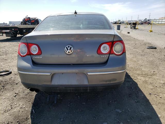 WVWAK93C66P040561 - 2006 VOLKSWAGEN PASSAT 2.0T GRAY photo 6