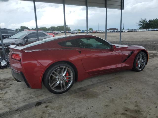 1G1YM2D79F5121947 - 2015 CHEVROLET CORVETTE STINGRAY Z51 3LT RED photo 3