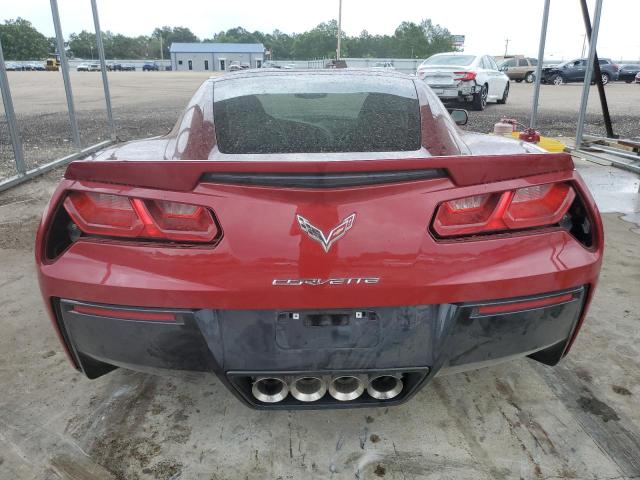 1G1YM2D79F5121947 - 2015 CHEVROLET CORVETTE STINGRAY Z51 3LT RED photo 6