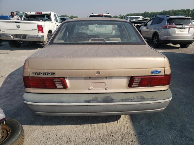 1FACP50U5MG196139 - 1991 FORD TAURUS L TAN photo 6