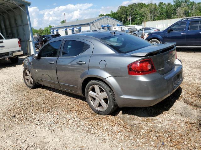 1C3CDZCB9DN682229 - 2013 DODGE AVENGER SXT GRAY photo 2