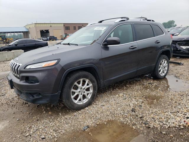 1C4PJMCB6FW734065 - 2015 JEEP CHEROKEE LATITUDE GRAY photo 1