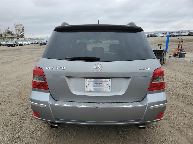 WDCGG8HBXCF733862 - 2012 MERCEDES-BENZ GLK 350 4MATIC GRAY photo 6