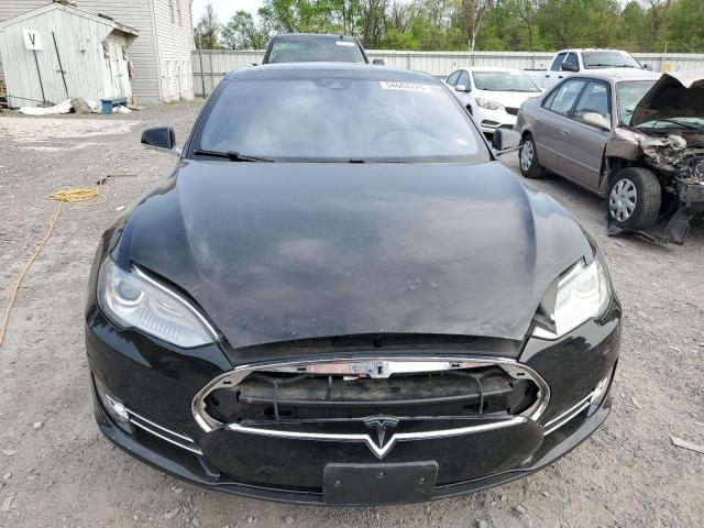 5YJSA1E21FF116677 - 2015 TESLA MODEL S BLACK photo 5